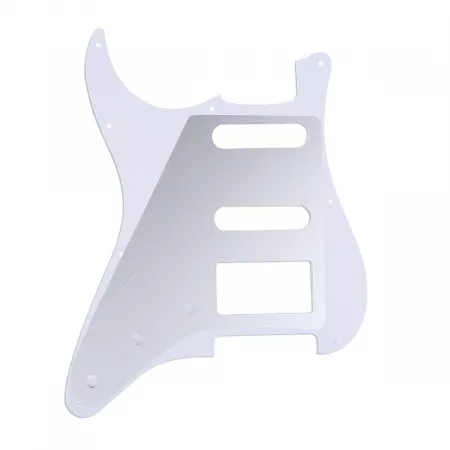 Пикгард для гитары Fender Stratocaster HSS, 3 слоя, белая, Musiclily, MX1382WH
