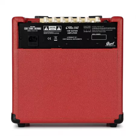 CM Series Гитарный комбоусилитель, красный, 15Вт, Cort, CM15R-EU-DR