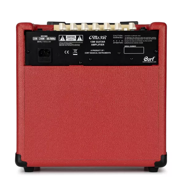 CM Series Гитарный комбоусилитель, красный, 15Вт, Cort, CM15R-EU-DR  рис.2 