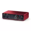 Звуковая карта USB, 24бит/192 кГц, 2 входа-2 выхода, Focusrite, Scarlett-2i2-4th-gen