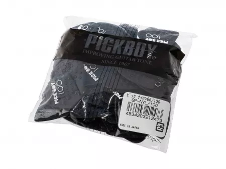 Nylon 66 Медиаторы 50шт, толщина 1.0мм, Pickboy, GP-NYL/100