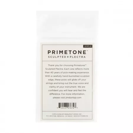 Primetone Медиаторы 3шт, толщина 1,3мм, стандартные, Dunlop, 511P1.3