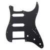 Пикгард для электрогитары Fender Stratocaster HSS, 1 слой, черная, Musiclily, MX0315