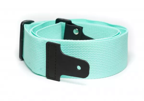 Ремень для гитары, нейлоновый, мята, Mamba straps, MB5011-113  рис.2 