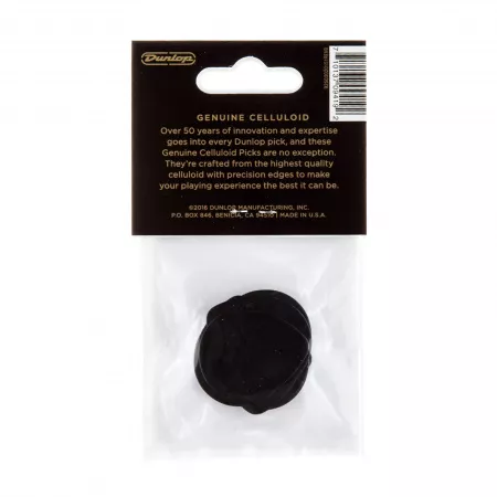 Black Teardrop Медиаторы, 12шт, капля, тонкие, Dunlop, 485P03TH