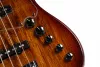 GB Series Бас-гитара 5-струнная, коричневая, с чехлом, Cort, GB-Fusion-5-ABB-wbag