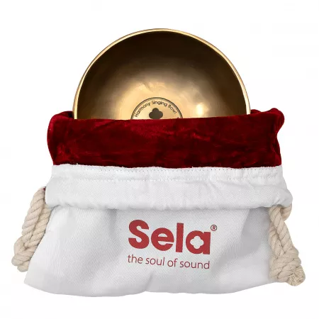 Harmony Поющая чаша 12см, с кольцом-подставкой и стиком, Sela, SE-260
