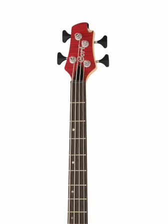 Artisan Series Бас-гитара, красная, Cort, A4-Plus-FMMH-OPBC