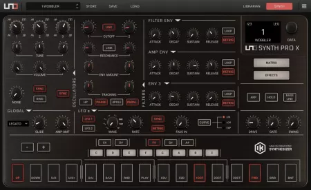 Синтезатор, IK Multimedia, UNO-Synth-Pro-X