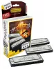 M572XP Hot Metal Набор губных гармошек C-G-A-major, Hohner
