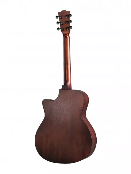 Гитара акустическая, с вырезом, санберст, Foix, ZA-83CM-VS  рис.2 