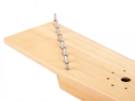 Гусли Прямые, 7 струн, цвет ель, Мир гуслей, MG-S7FI