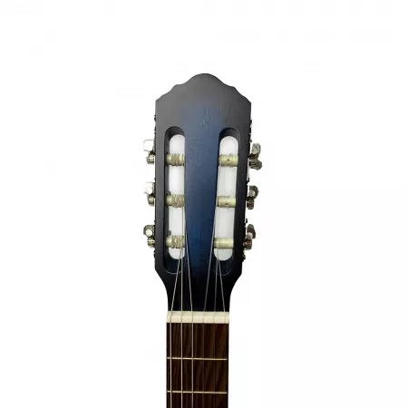 Гитара классическая 3/4, черная, Кунгурская Акустика, K-Black-3/4