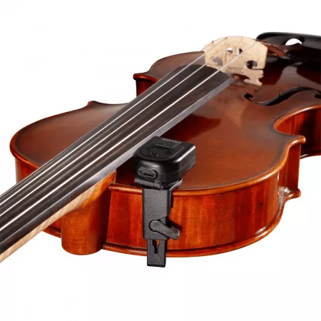 Micro Tuner Тюнер на прищепке для скрипки, перезаряжаемый, D'Addario, PW-CT-34