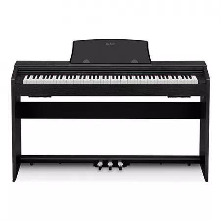 Privia Цифровое пианино со стойкой, черное, Casio, PX-770BK