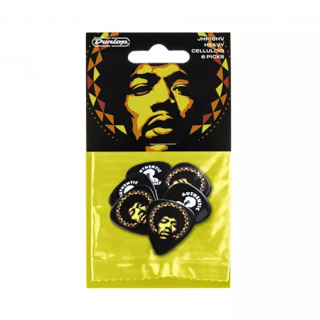 Hendrix Aura Mandala Медиаторы, 6шт, Dunlop, JHP16HV