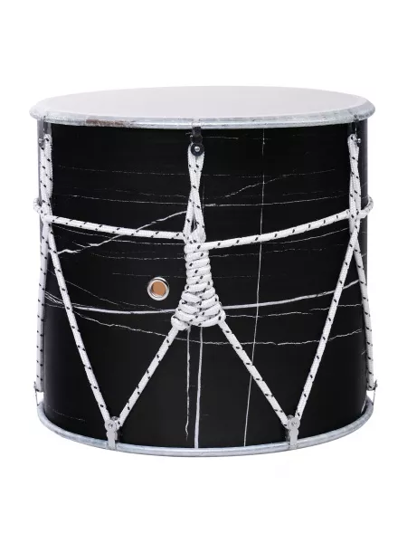 Барабан кавказский 10", цвет черный мрамор, с чехлом, MEZZO, MZ-B10mbk  рис.2 