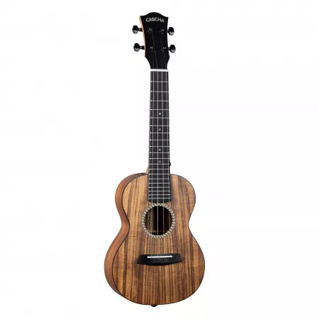 Acacia Series Укулеле концертный, с чехлом, цвет натуральный, Cascha, HH-2348