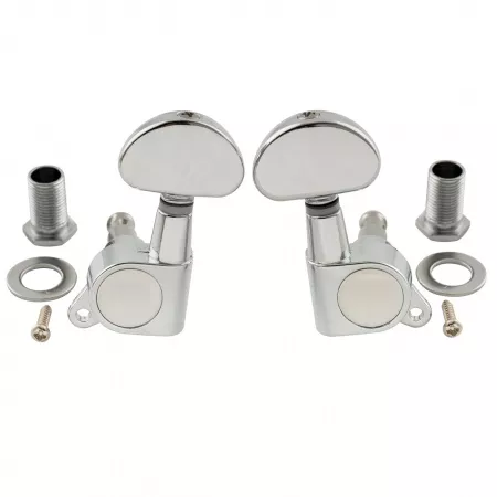 Колки для гитары 3+3, хром, Musiclily, MX1343CR-3MX1344CR-3