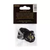 Genuine Celluloid Медиаторы, 12шт, толстые, черные, Dunlop, 483P03HV