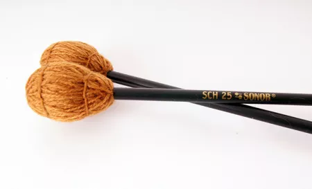 91852500 Orff SCH 25 Палочки для ксилофона, шерстяная пряжа, Sonor