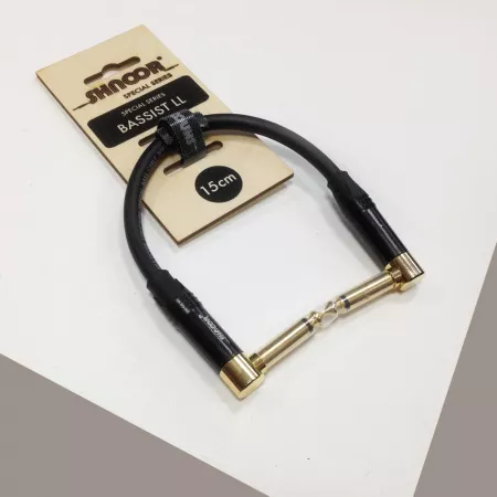 Bassist-LL-15cm Инструментальный патч-кабель, 15см, SHNOOR