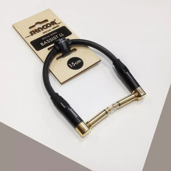 Bassist-LL-15cm Инструментальный патч-кабель, 15см, SHNOOR