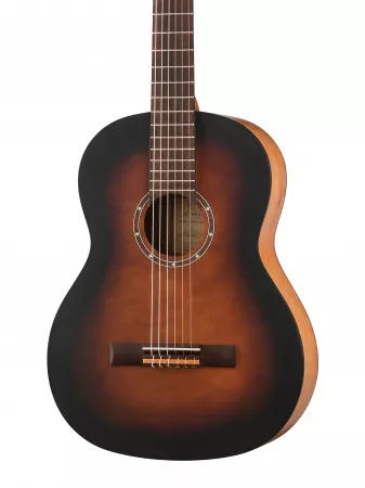 Student Series Pro Классическая гитара 4/4, коричневая, Ortega, R55BFT