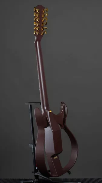 SG2 Сайлент-гитара 12-струнная, темно-коричневая, MIG Guitars, SG2CN23  рис.2 