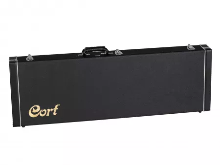 Artisan Series Бас-гитара 5-струнная, цвет янтарь, с чехлом Cort, A5-Plus-SC-AOP