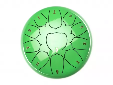 Глюкофон, 25см, Ре мажор, зеленый, Foix, FTD-1011D-GR