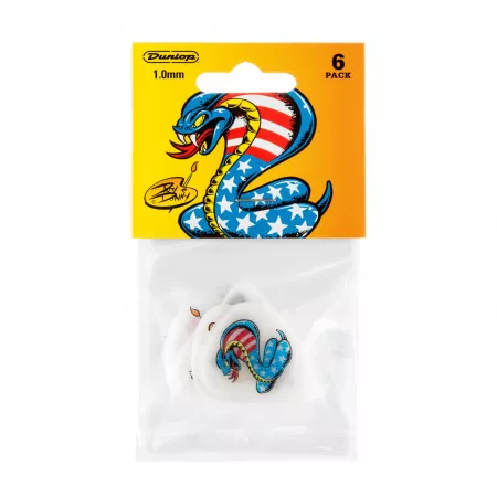 Dirty Donny S3 Медиаторы 6шт, толщина 1.0мм, Dunlop, BL116P1.0