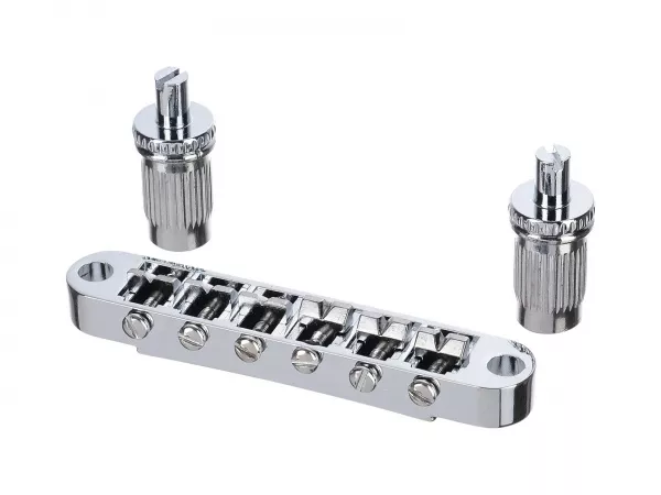 Бридж Tune-O-Matic, хром, Metallor, BM-02-CR  рис.2 
