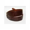 Leather Ремень для гитары, кожаный, цвет коньяк, Fidel, FL50031L