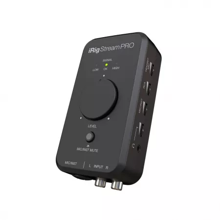 iRig Stream Pro Интерфейс для стрима iOS/Android/Mac/Win, 24-бит/96 кГц,IK Multimedia, IRIG-STREAMPRO