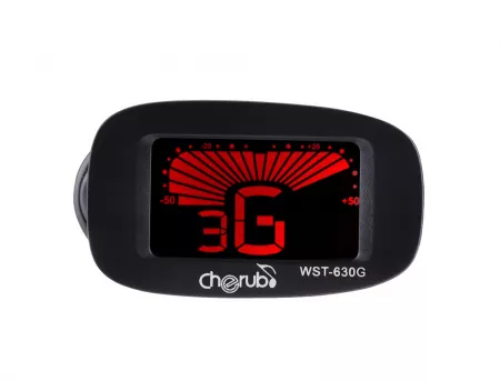WST-630G Тюнер цифровой на прищепке гитарный, Cherub
