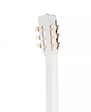 Классическая гитара, белая, глянцевая, Presto, GC-WH20-G