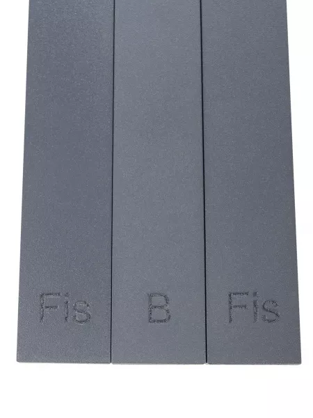 Комплект дополнительных пластин для металлофона альт, 3 ноты (Fis1, Fis2, Bb1), Sinkopa, SAM1FB  рис.2 