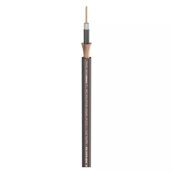 SC-Spirit Black Zilk Кабель инструментальный, 100м, Sommer Cable, 300-0351  рис.2 