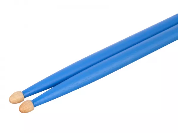 Colored Series Bluefire 7A BLUE Барабанные палочки, орех гикори, синие, HUN, 10104008  рис.2 