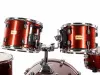 Барабанная установка, красная, LDrums, 5001012