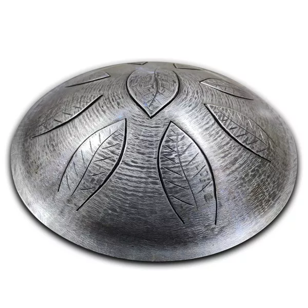 Глюкофон 34см, Handpan Overtone, OHP-L34-8-1-Gr-F#m-Hijaz  рис.2 