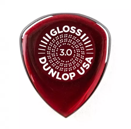Flow Gloss Медиаторы 12шт, толщина 3мм, Dunlop, 550R3.0