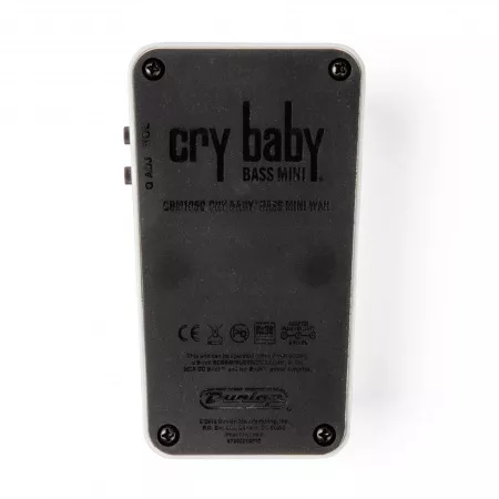 Crybaby Bass Mini Педаль эффектов басовая, Dunlop, CBM105Q