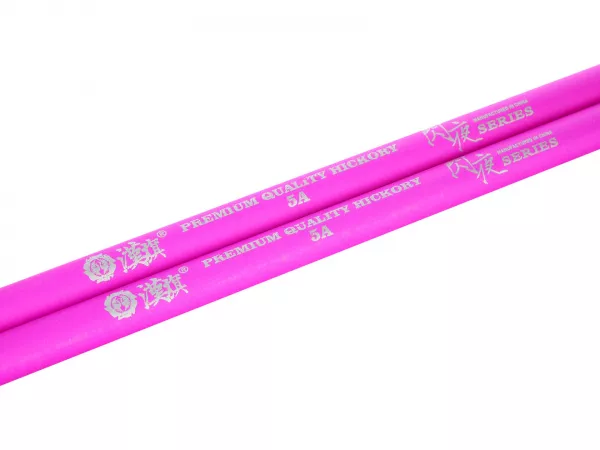 Fluorescent Series 5A PURPLE Барабанные палочки, фиолетовые, орех гикори, HUN, 10101003029  рис.2 
