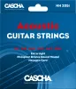 Комплект струн для акустической гитары, фосфорная бронза, 11-50, Cascha, HH-2051