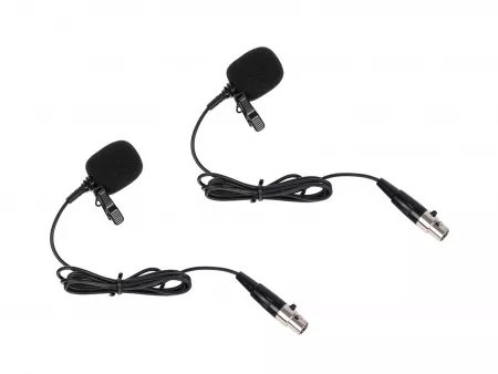 Беспроводная микрофонная система, два микрофона петлички, LAudio, 4000-UR
