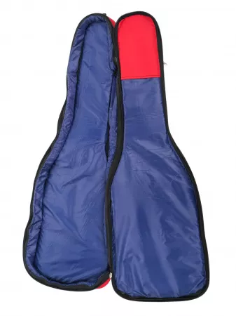 Чехол для электрогитары, триколор, MEZZO, MZ-ChGE-3red/blue/wh