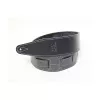 Leather 21 Ремень для гитары, кожаный, черный, Fidel, FL60044L21L
