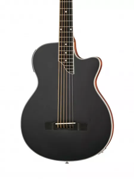 Электро-акустическая гитара, черная, Shadow, CA-44B  рис.2 
